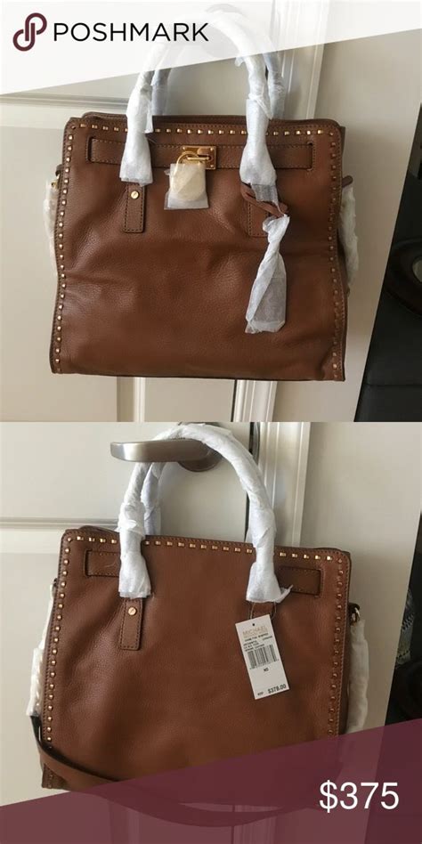 michael kors hamilton whipped large tote